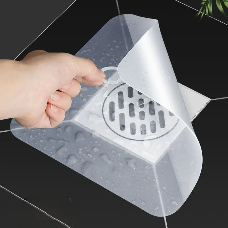 

1PC Silicone Floor Drain Mat Anti-odor Sink Silicone Deodorant Cover Bathroom Deodorant Drain Mat Household Bathroom Supplies