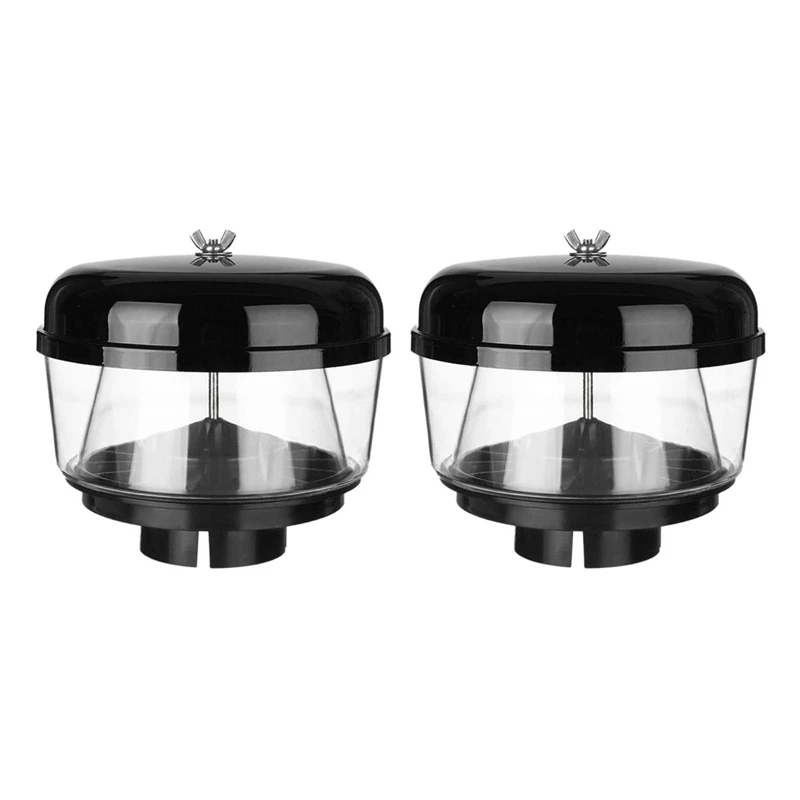 

2Pcs 77Mm Water Trap Snorkel Head Air Ram Head Pre Cleaner Air Flow Car Snorkel Head Snorkel Ram Sand Cup For Toyota