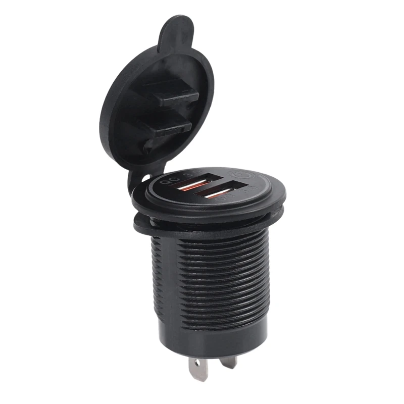 Автомобильное зарядное устройство с двумя USB-портами 12 В 36 Вт