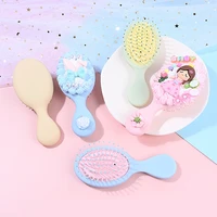 diy comb for kids children cute craft supply resin handmade kit accessories decoration multi color brushes wholesale
