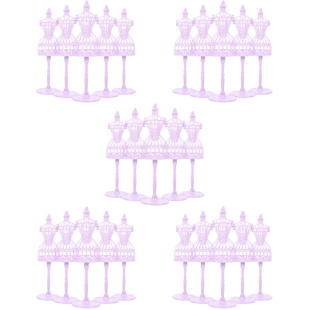 

25 Miniature Clothes Display Stand Dress Clothes Stands Clothes Mannequin