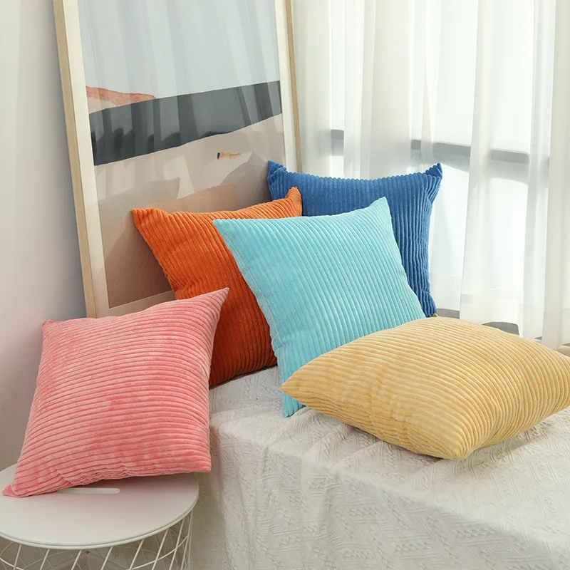 

Geometric Decoration Home Living Room Decoration Poster Cushion Cover 45x45 Square Line Throw Pillow Covers Color Geometry E0406