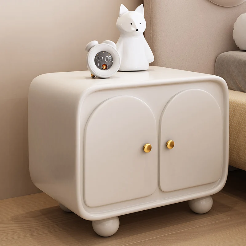 

Coffee Bedroom Bedside Table Night Dressers Library Side Nightstands Nordic Storage Table De Chevet Chambre Furniture FY25XP