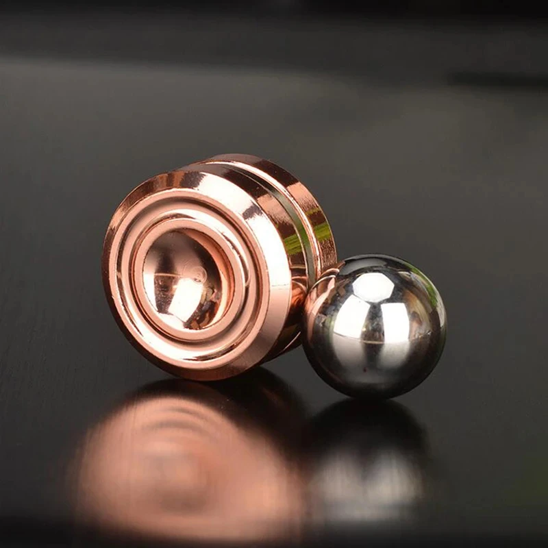 

Artificial Satellite magnetic gyroscope Fidget toy Metal fingertip yo-yo spinner Orbital ball fidget spinner stress relief toy