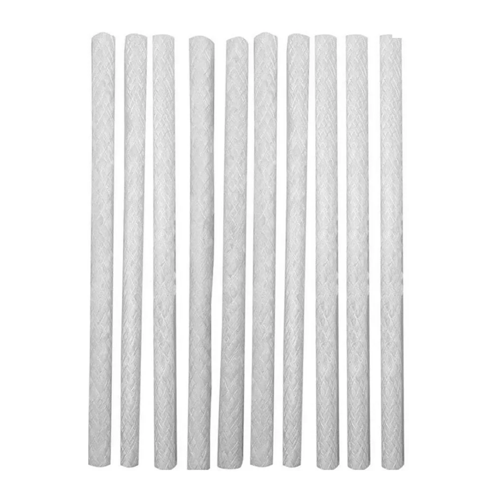

De Wick Wicks Mechas Torch Oilpavio Cotton Lamp Tiki Braided Lâmpada Replacement Da Burner Fiberglass Tocha Canister