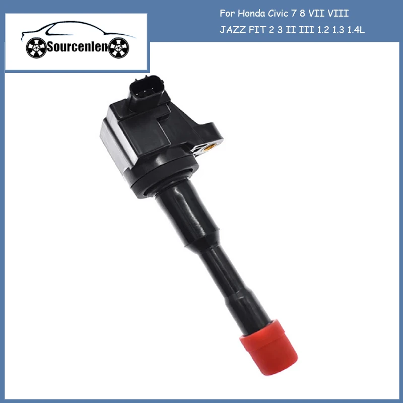 

30521-PWA-003 Ignition Coil For Honda Civic 7 8 VII VIII JAZZ FIT 2 3 II III 1.2 1.3 1.4L 30521-PWA-S01 UF374 C1408