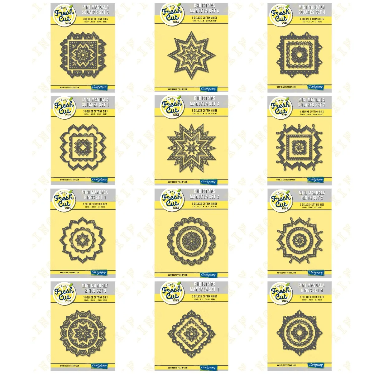 

Christmas Mandala Flowers Metal Cutting Dies Scrapbook Diary Decoration Stencil Embossing Template Diy Greeting Card Handmade