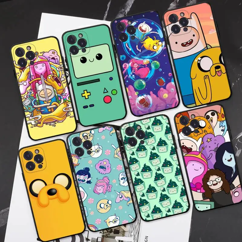 

Adventure T-Time Phone Case For iPhone 8 7 6 6S Plus X SE 2020 XR XS 14 11 12 13 Mini Pro Max Mobile Case