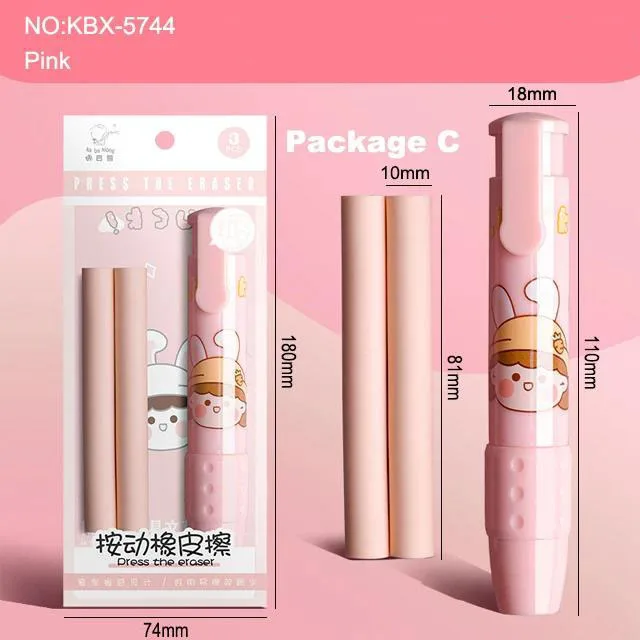 Сменный ластик для карандашей Cartoon