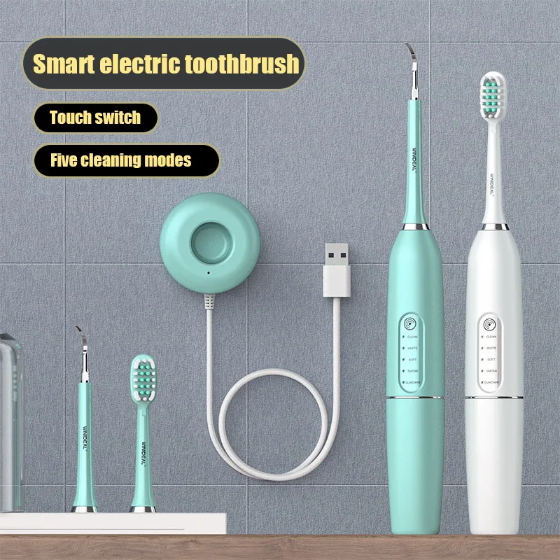 Sonic Electric toothbrush 2/4 piece set Oral tooth cleaning toothbrush IPX7 Waterproof Sonic vibration to clean teeth toothbrush