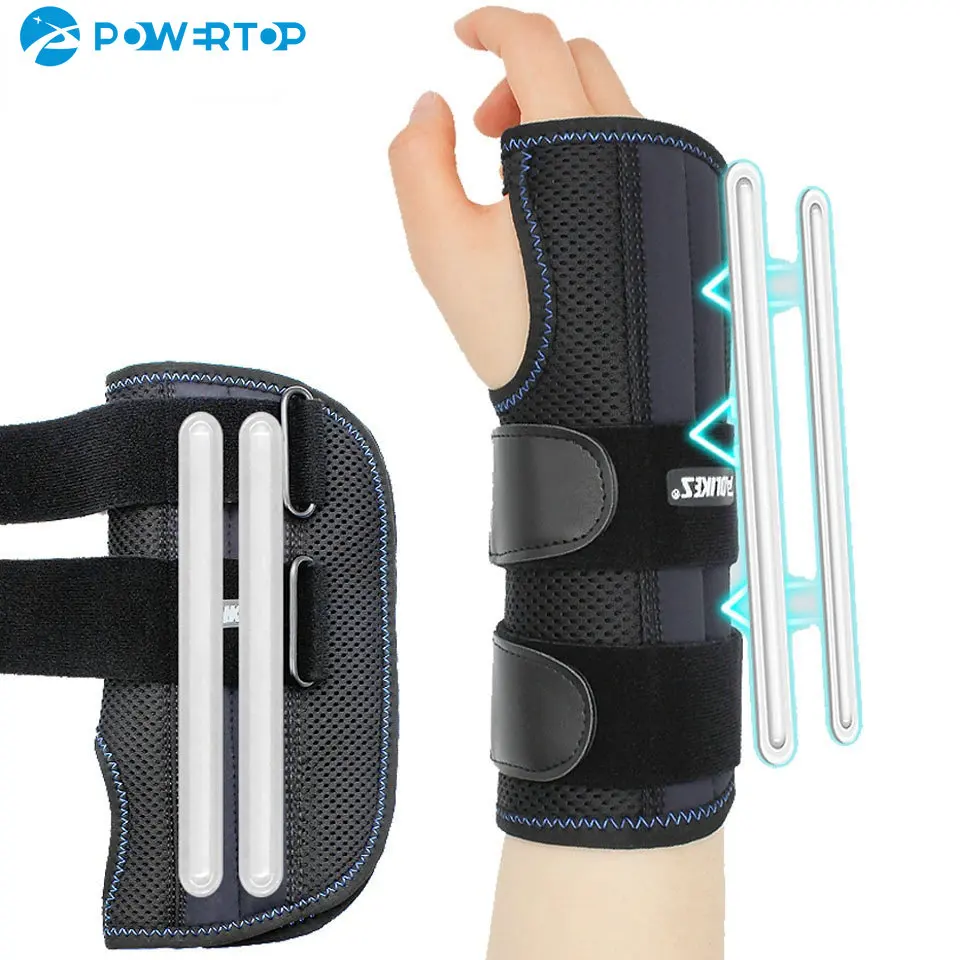 1PCS Wrist Brace for Carpal Tunnel Relief Night Support,Support Hand Brace with 3 Stays,Adjustable Wrist Support Splint