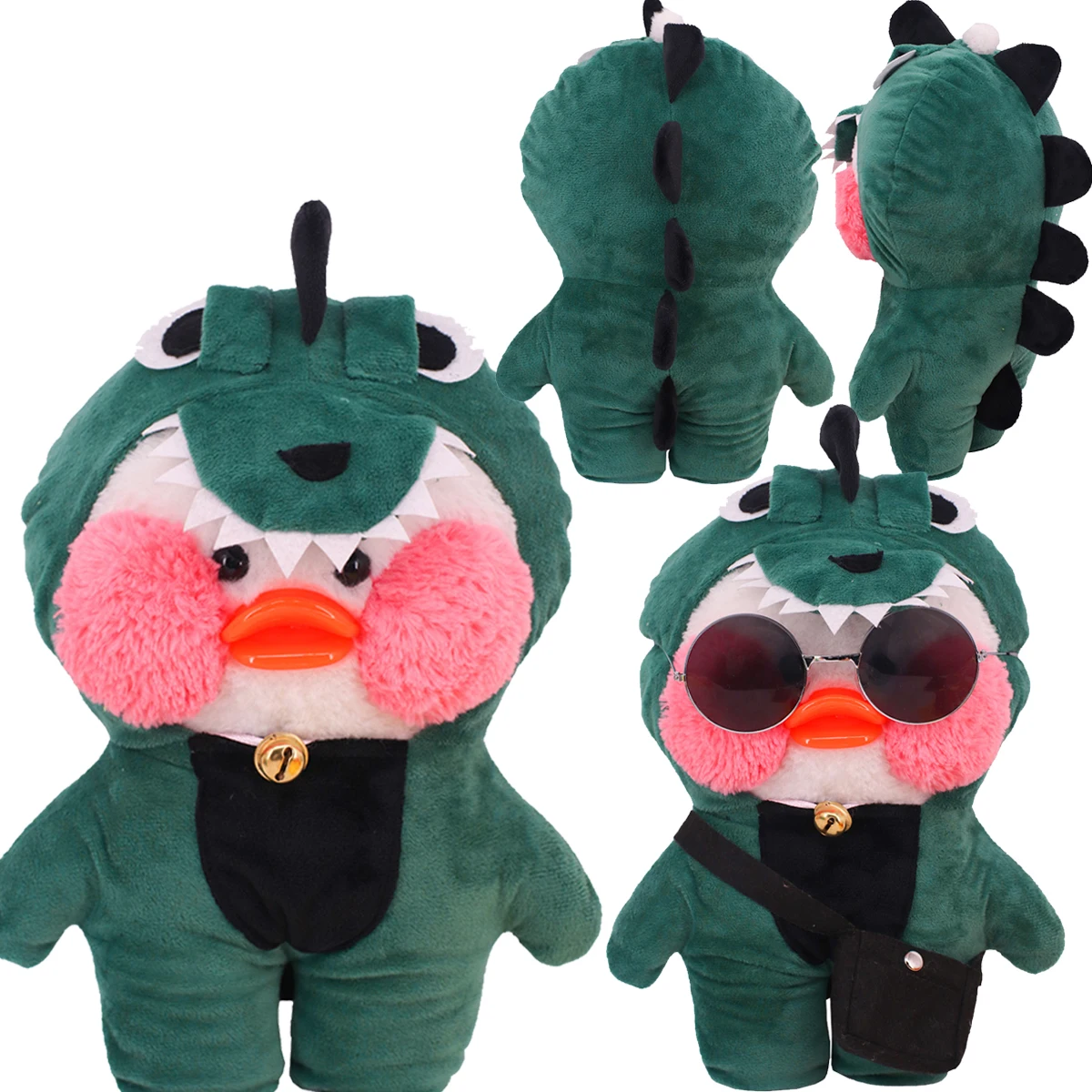 

Clothes For 30cm LalaFanfan Cute Baby Crocodile Stuffed Soft Duck Figure Toy Animal For Baby Birthday Festival Gift,For Girl