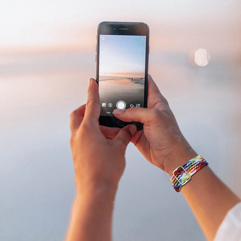 Elastic Braided Straps For GarminMove Trend Smart Watch Band Nylon Adjustable Bracelet For Garmin Move Trend Screen Protector