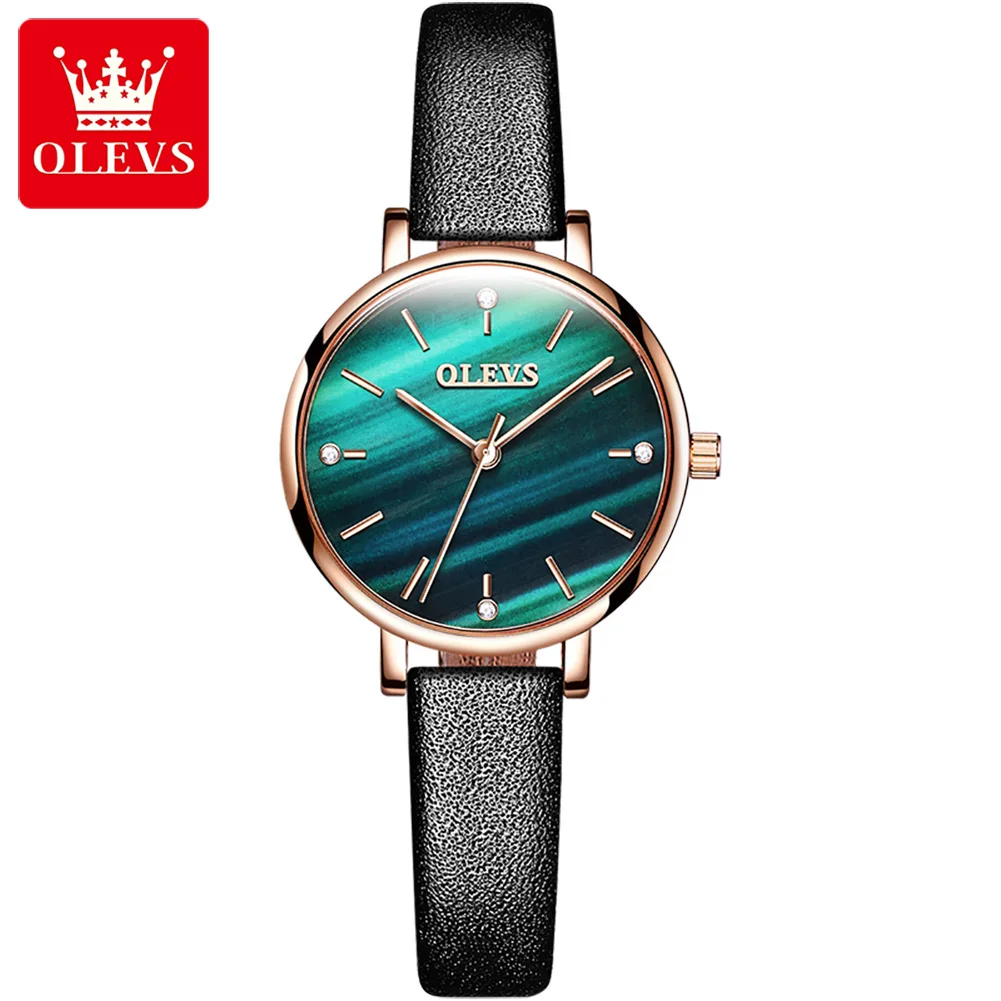 

OLEVS New Fashion Casual Quartz Movement Accurate Timekeeping Starry Sky Stainless Steel Watchband 30M Life Waterproof 6894