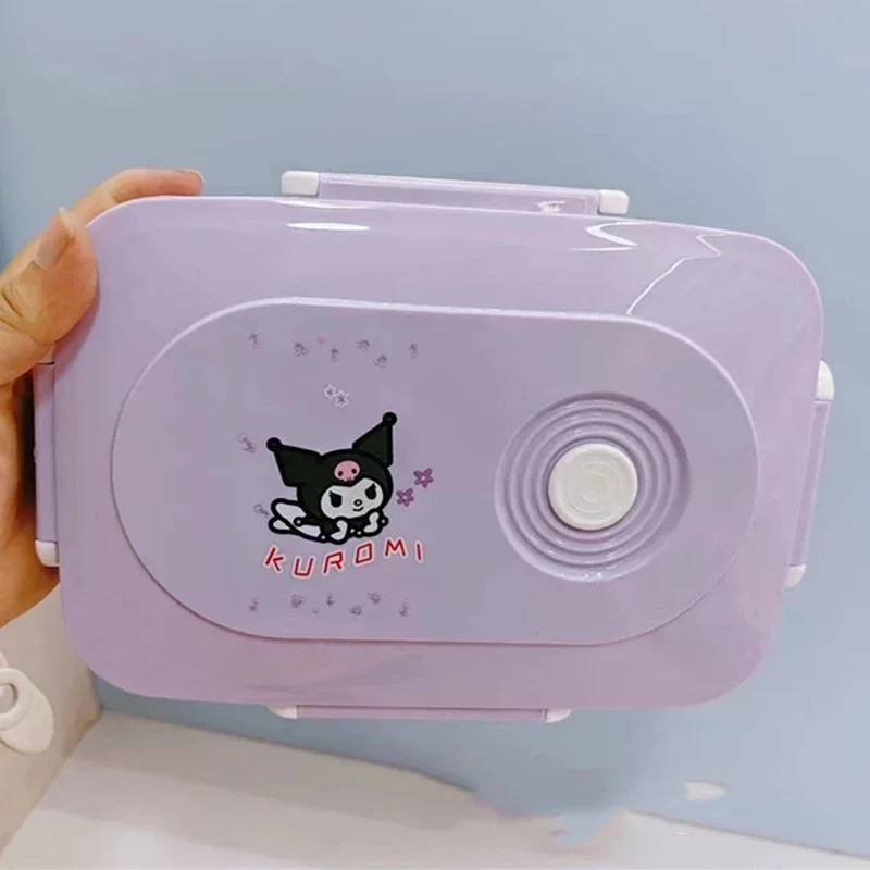 Miniso мультфильм Sanrio милый Ланч-бокс Helokitis Kawaii аниме микроволновой печи бэнто
