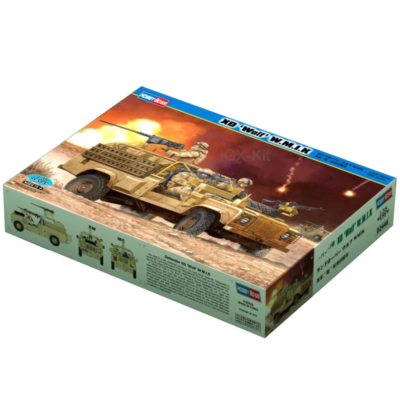 Hobbyboss 82446 масштаб 1/35 британский XD Wolf WMIK автомобиль хобби ремесло игрушка