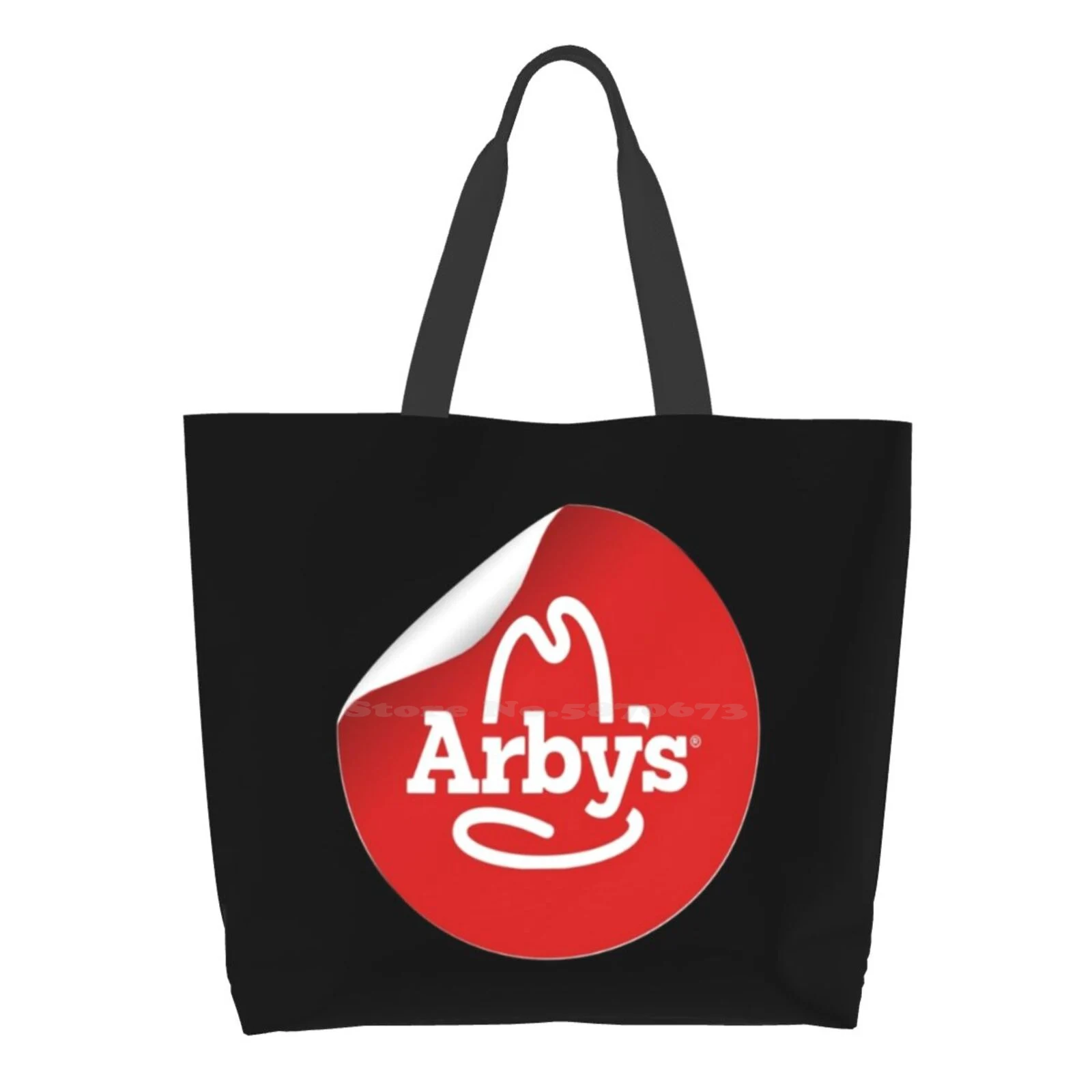 

Arby'S Shopping Bags Girls Fashion Casual Pacakge Hand Bag Arbys Arby Wendys Wendy Triple Cheese Cheeseburger Burger Cheese