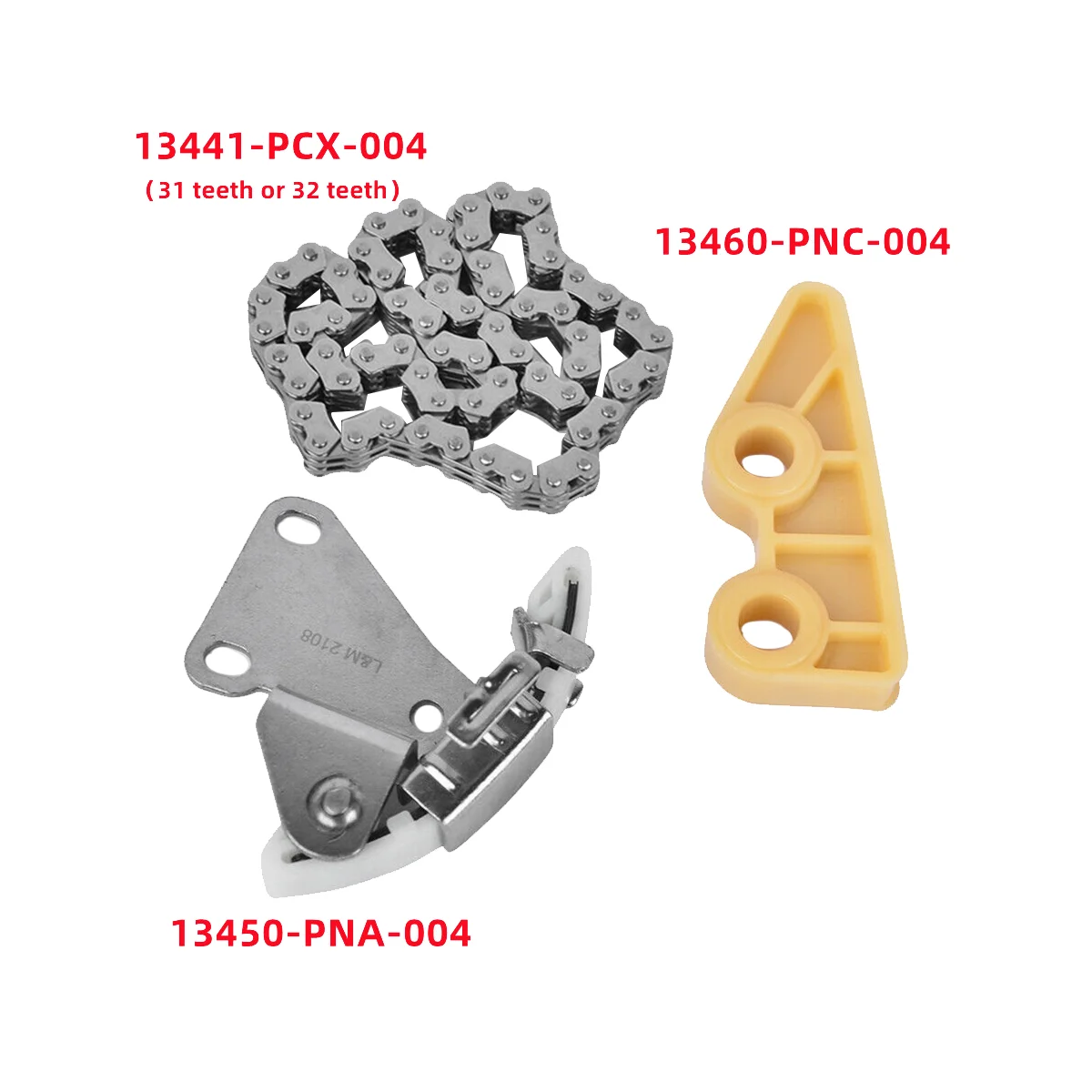 13441-PCX-004 цепные наборы масляных насосов для S2000 Тип R EP3 ITR Tacura RSX K20 пробка цепи