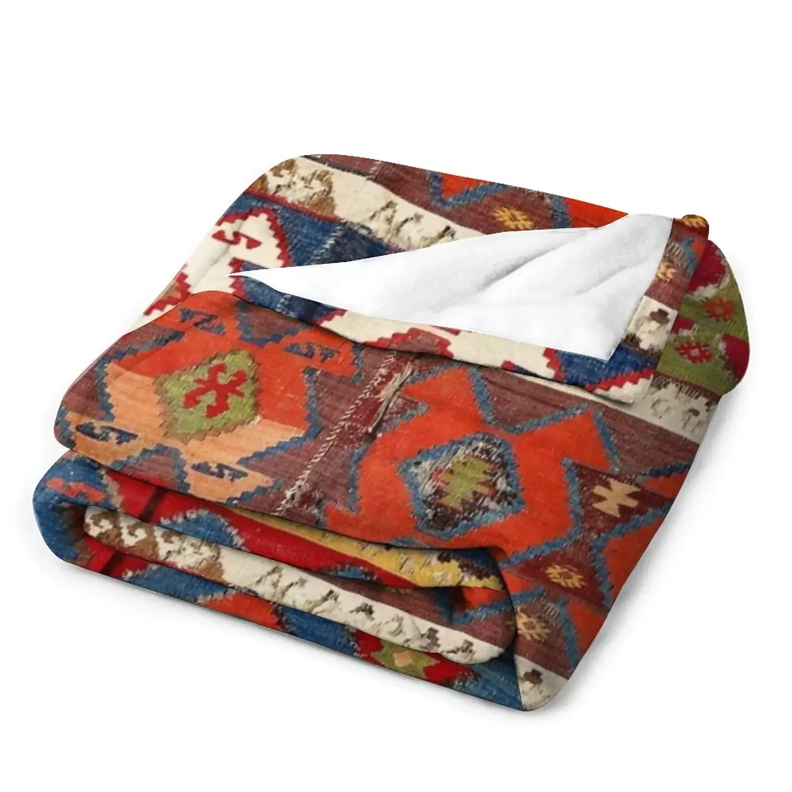 Набивное одеяло с рисунком Мут Телец Anatolian Kilim декоративные винтажные подвижные