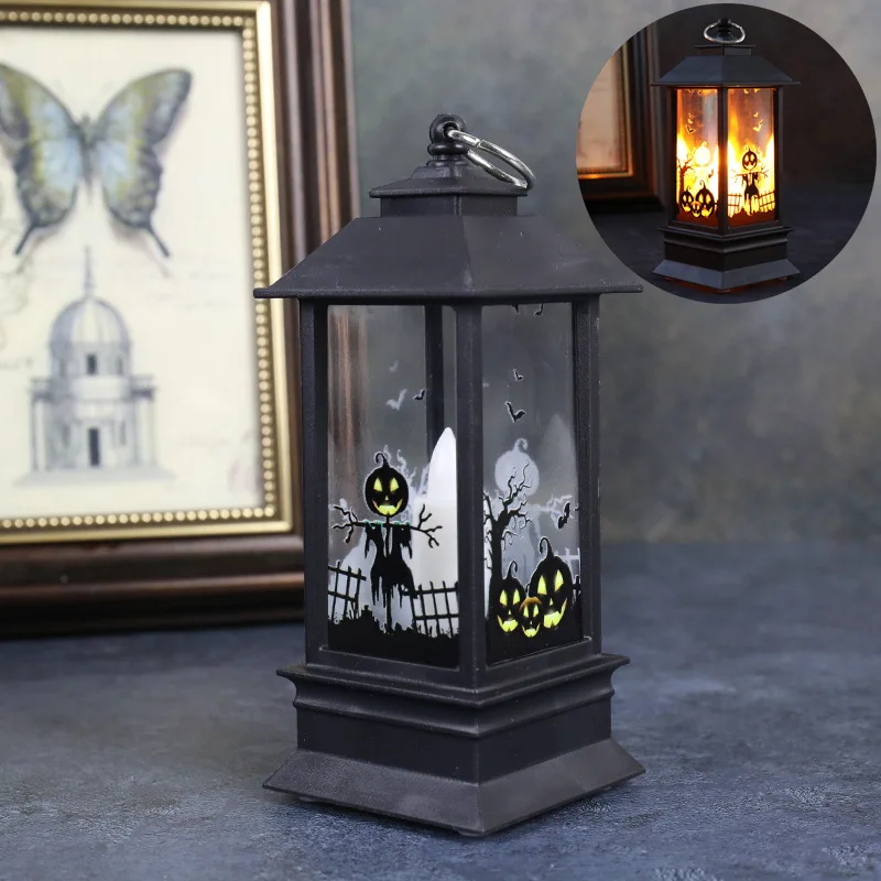 

Halloween Small Night Light Pumpkin Ghost Hand Witch Castle Dead Party DIY Trick Or Treat Happy Halloween Day Gift Lamp Favor