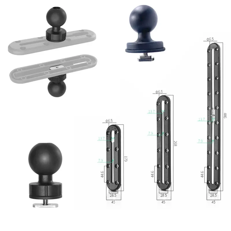 Расширяемое низкопрофильное крепление для Каяка Для использования на каяках