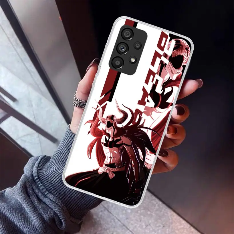Чехол для телефона Anime Bleach Ichigo Kenpachi Samsung Galaxy A15 A25 A35 A55 A14 A24 A34 A54 A13 A23 A33 A53 A12 A22 A32 A52 A05S