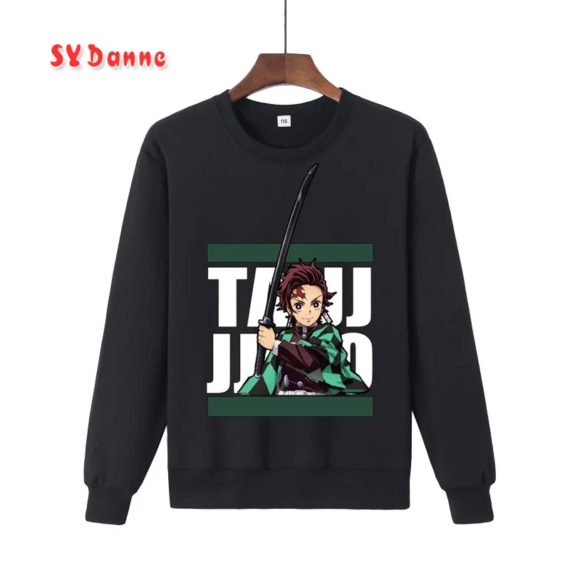 

Demon Slayer Anime Tanjiro and Nezuko Hoodie Sweatshirt Unisex Kpop Street Style Sweatshirt girl Streetwear Sudadera Mujer