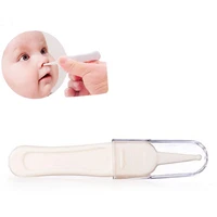 baby nose tweezers plastic tweezers ear nose clean nose ears dirty baby care aspirador nasal bebe baby care