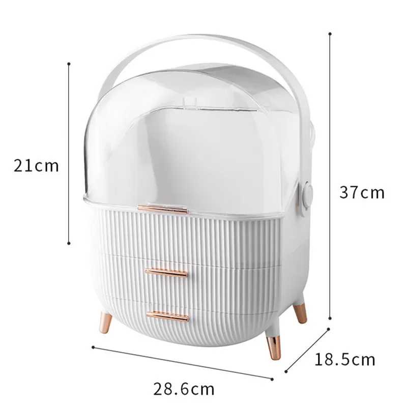 Органайзер для косметики ящик хранения ванной комнаты большая емкость