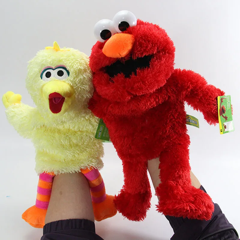 

Sesame Street Stuffed Hand Puppet Elmo Cookie Monster Plush Toys Hand Puppet Doll Pretend Telling Story Toy Kids Christmas Gift