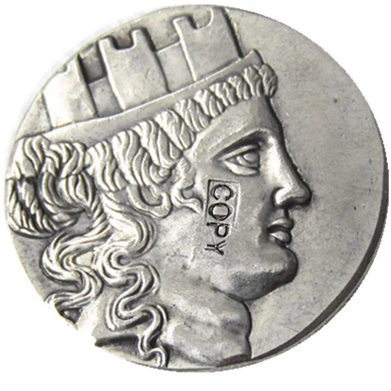 G(47)IONIA. Смрнк. Ca. 150-143 BC. AR tetradrachm Посеребренная копия монеты