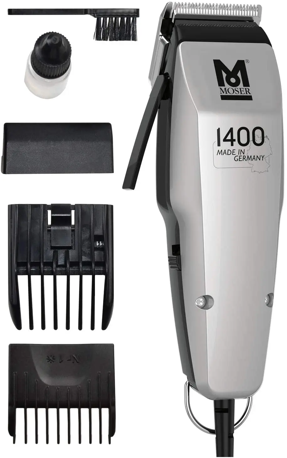 

Moser 1400-0458 Original Professional Hair Clipper Shaver Razor Men Hair Trimmer Made in German Barber Hair Beard Cut