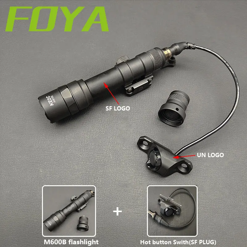 

Тактический металлический рельсовый светильник SF M300B M600B