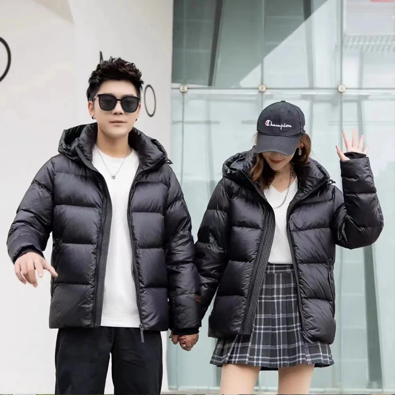 Designer Clothing Men Down Jacket Parkas Top Quality White Duck Down Coat Spontaneous Heating Lining Winter Jacket Size L-5XL