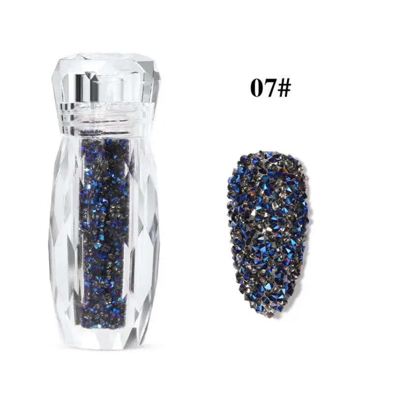 

Микро-Алмазная поделка для ногтей 8 цветов 3d Искусство украшение для ногтей Подвеска для ногтей украшение для гель-лака для ногтей