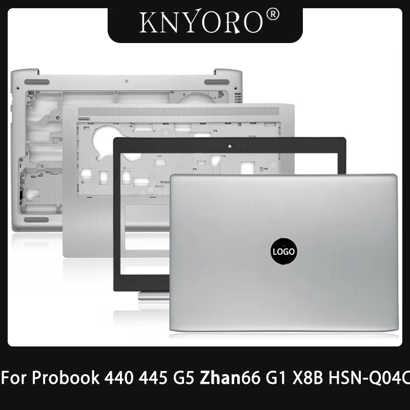 

NEW Laptop Case For HP Probook 440 G5 Cover Zhan66 G1 X8B HSN-Q04C LCD Back Cover Front Bezel Palmrest Bottom Case Top Body Lid