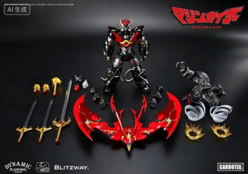 Фото В наличии Оригинальная сборная модель BLITZWAY BW-CA-10901 Mazinkaiser, подвижная меха-модель, коллекционный подарок, украшение. №2