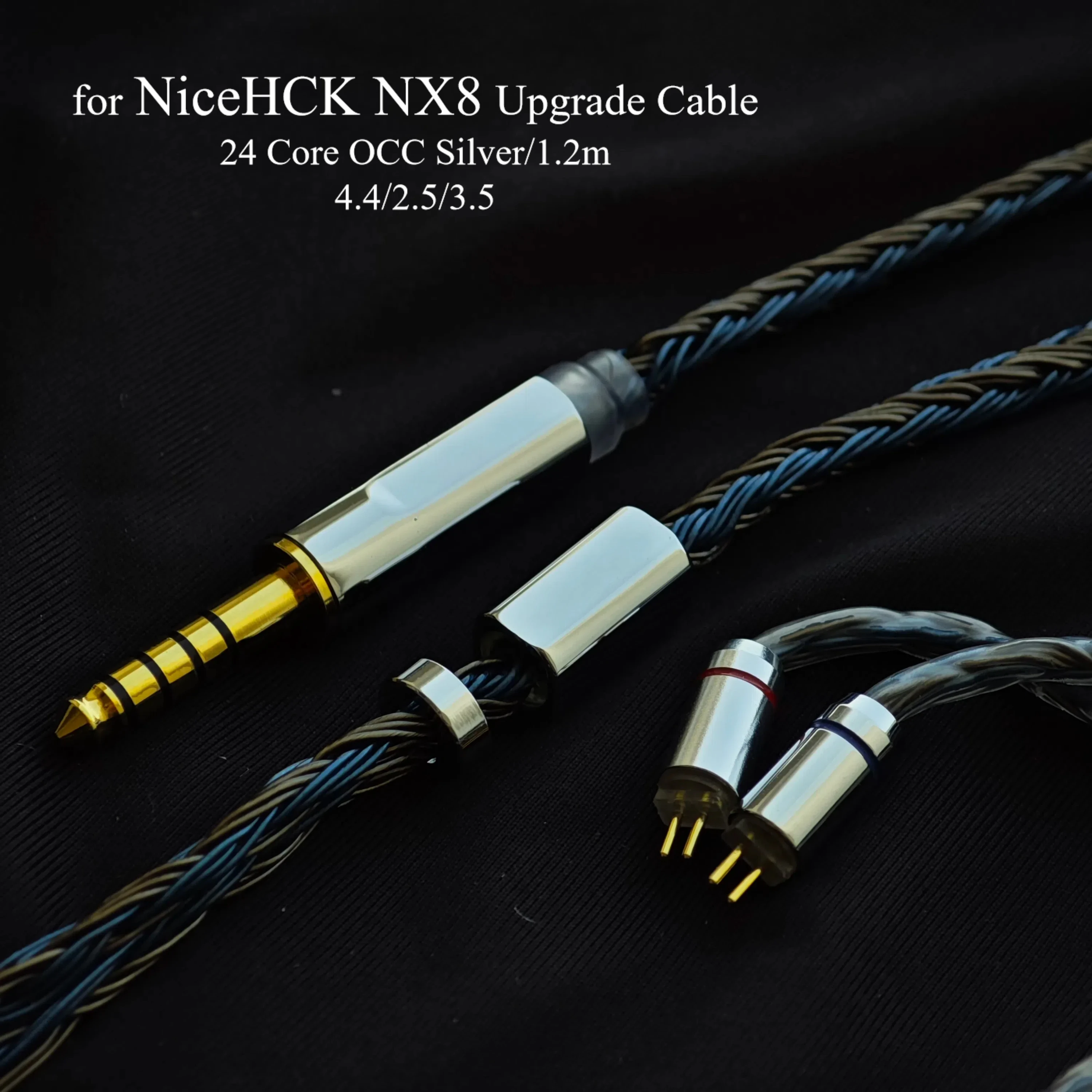 Кабель для наушников NoEnName_Null NX8 24 жилы