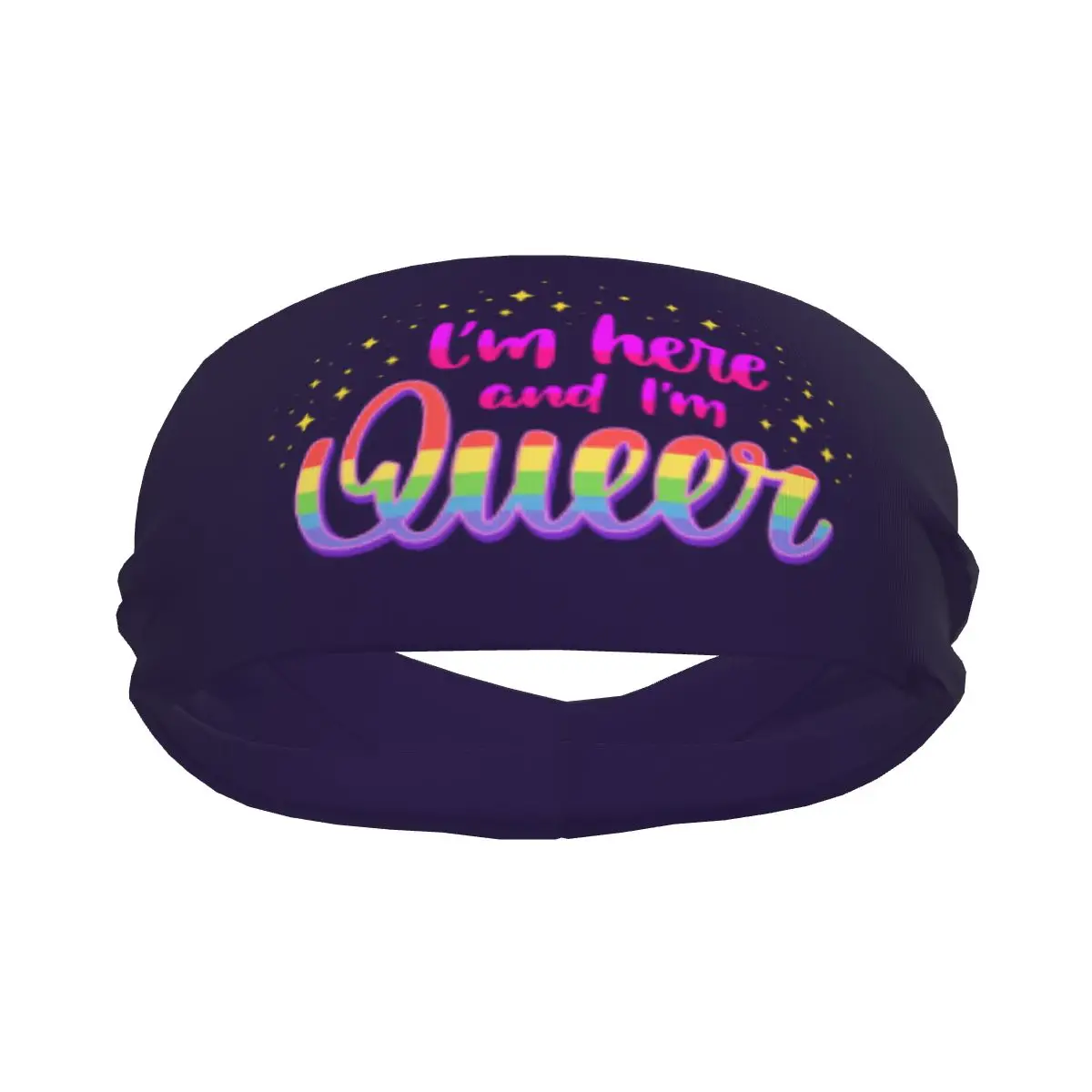 

Sports Headband Pride Day Design Running Fitness Sweatband Absorbent Cycling Jog Hair Bandage