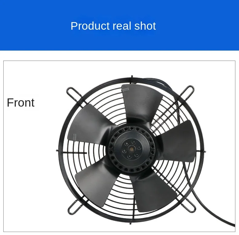 

External Rotor Axial Flow Fan Ywf4d/4e Condenser Air Compressor Refrigerated Air Dryer Cold Storage Cooling Fan 220v380v