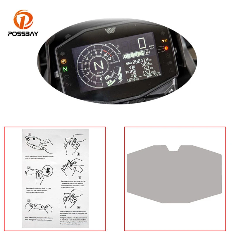 

Motorcycle TPU Instrument Dashboard Screen Protector Cover Sticker Dashboard for SUZUKI GSX-R1000R L7/Katana V-STROM 1050XT 2020