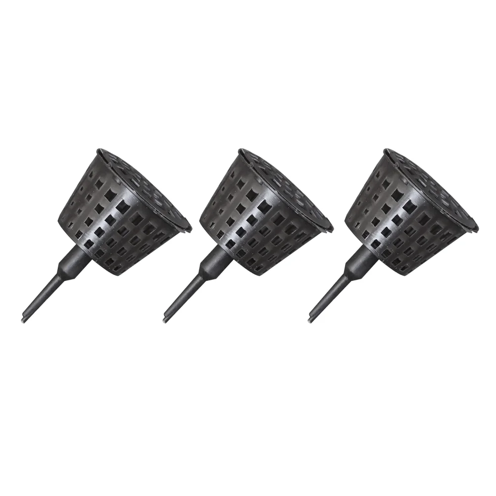

50Pcs Baskets Portable- Orchid Basket Mesh Basket With Lid Bonsai Box