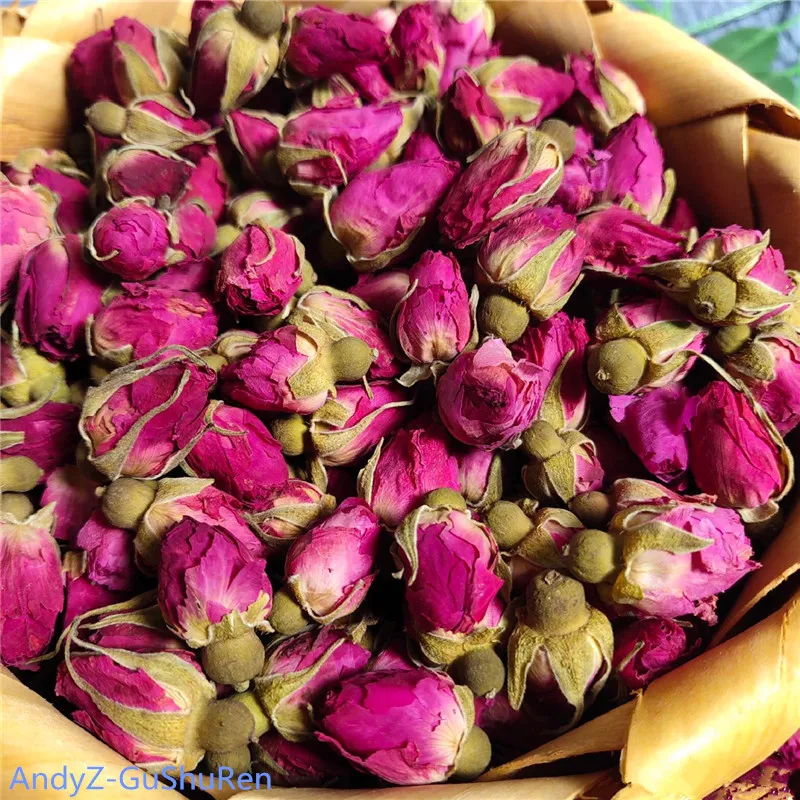 

5A Natural Roses Flower-Tea Chinese Red Rose Dried Flowers Buds Flower Tea For Lose Weight Health Care