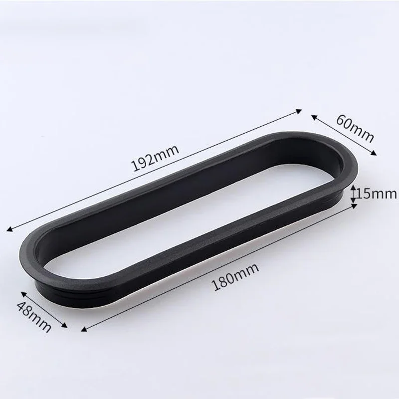 

2 шт., овальная пластиковая втулка для кабеля, настольный держатель для проводов, вентиляционное отверстие для шкафа, декоративная ручка, крышка вилки стола, аксессуары для проводки