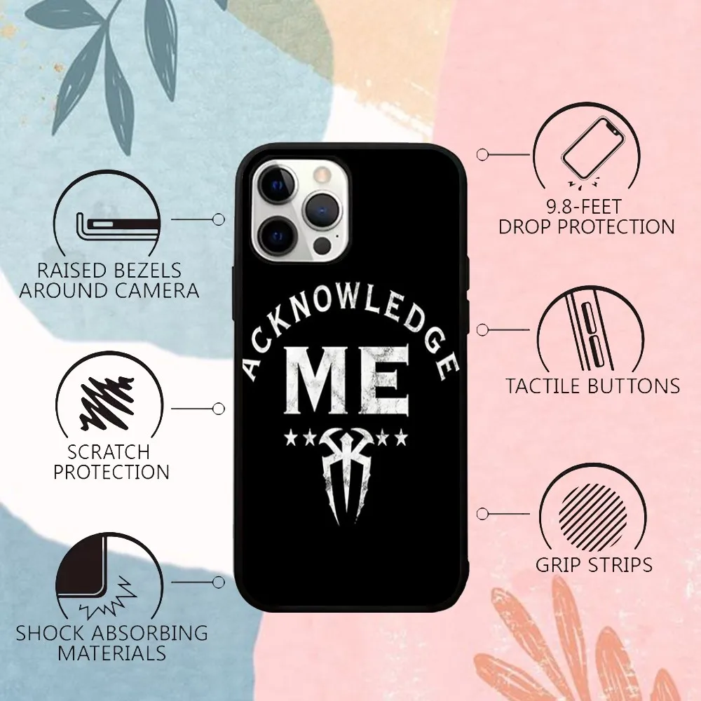 Чехол WWE S-Shield для телефона IPhone 15 14 13 Pro Max 11 12 Mini Alex зеркальный чехол беспроводной