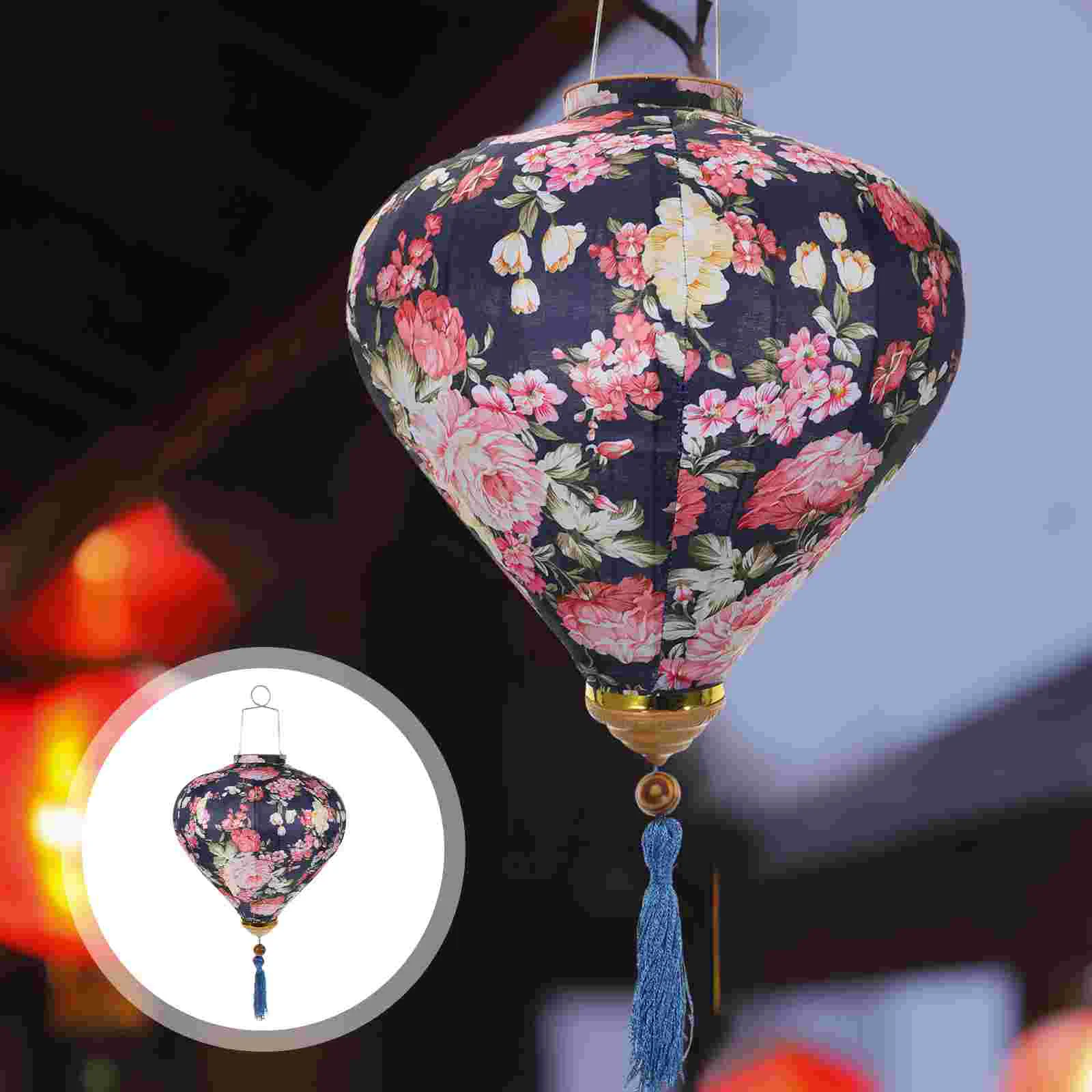 

Chinese Japanese Lantern Red Ornaments Birthday Decoration Girl Home Hanging Ornament Iron Wire