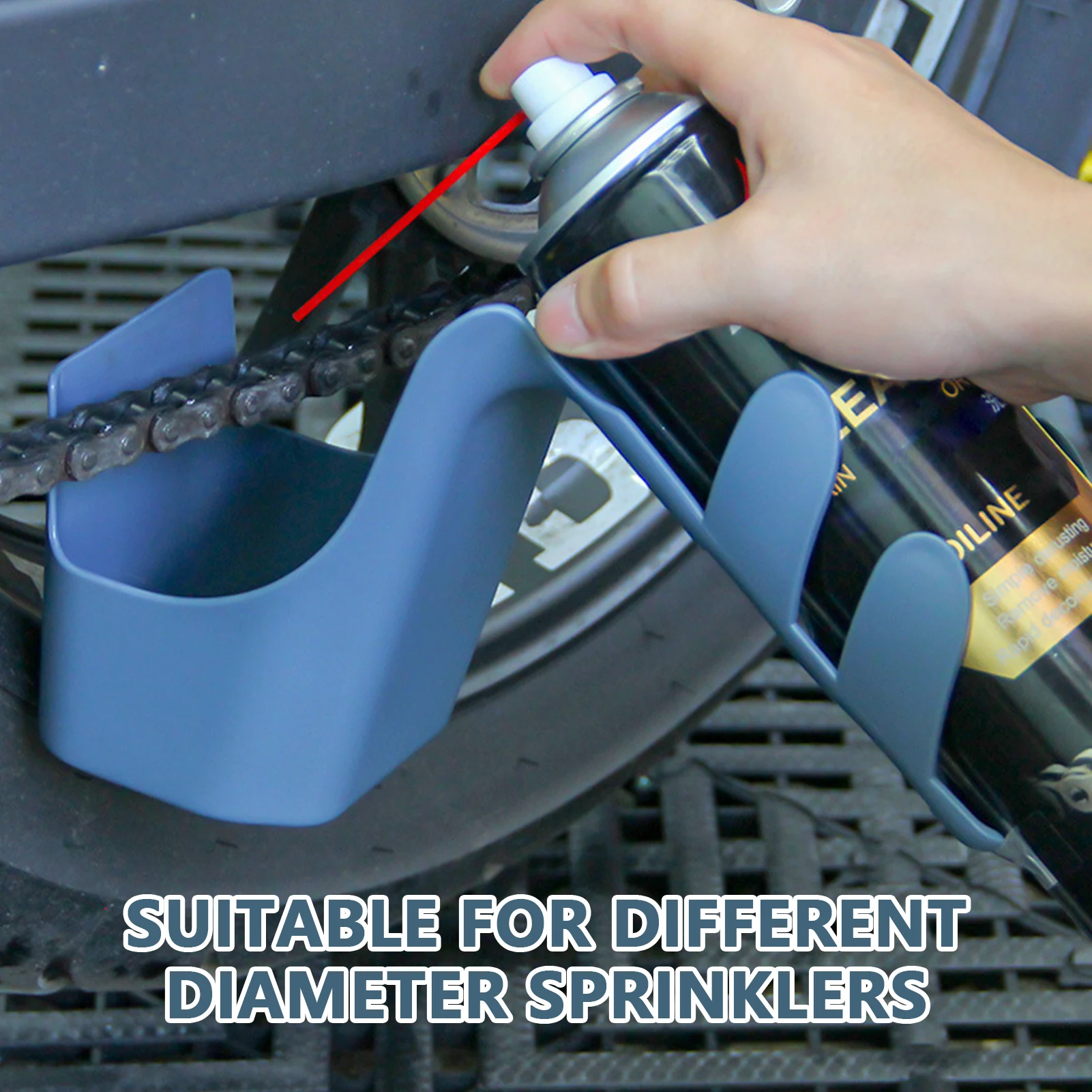 

Motorcycle Bicycle Chain Oil Storage Tool Box Portable Bike Chain Cleaning Agent Box Chain Cleaning Oil Storage Splashproof Tool