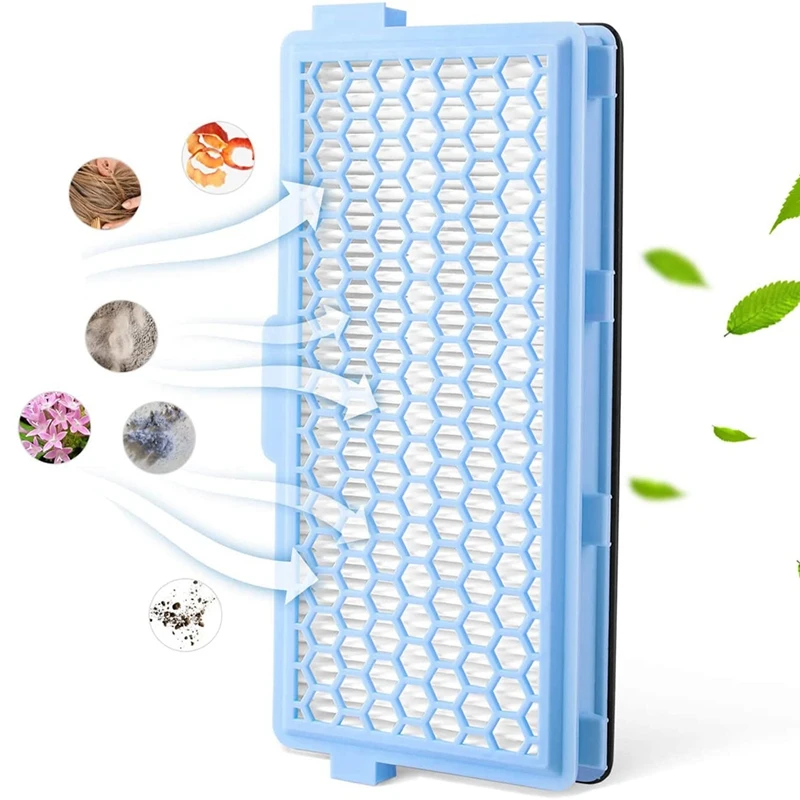 3 фильтра HEPA для пылесоса Miele Compact C2 &amp C1 SF-HA 50 S4000 и очистки воздуха двигателя S2