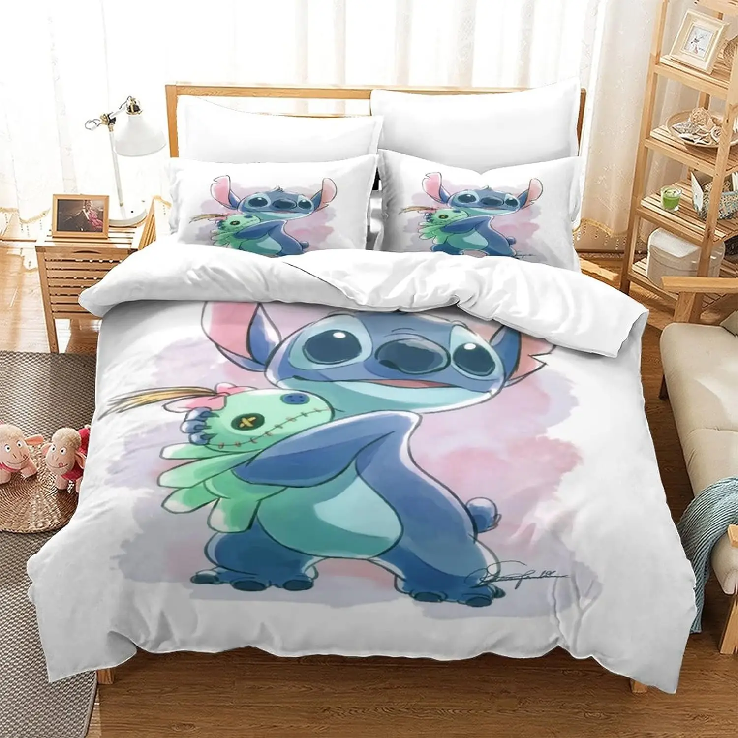 Комплект постельного белья из мультфильма Лило Стич