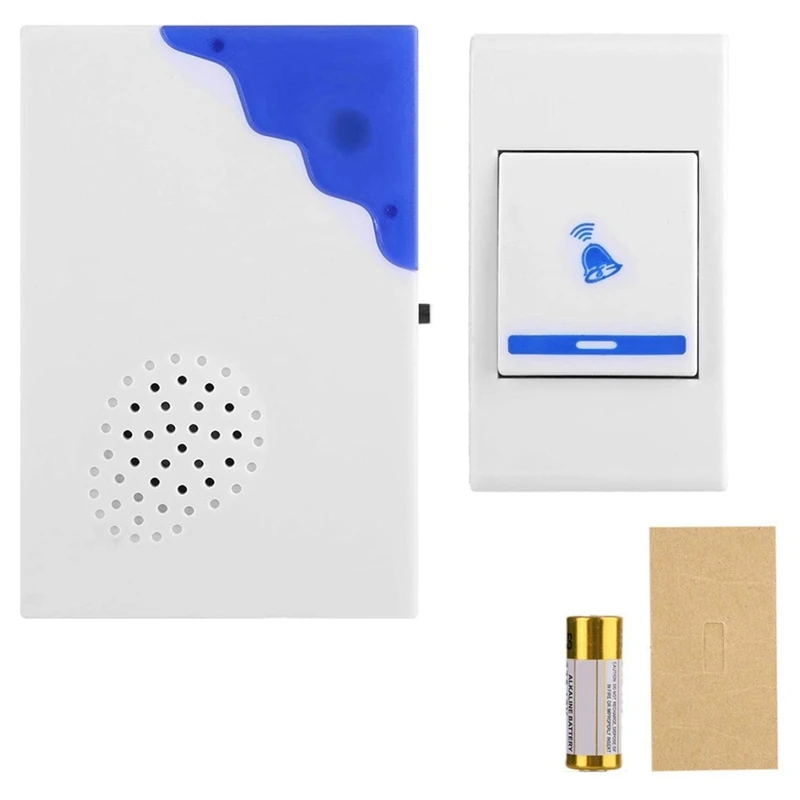 

Умный беспроводной дверной звонок для домашнего использования, беспроводной дверной звонок с дистанционным управлением, электронный двер...